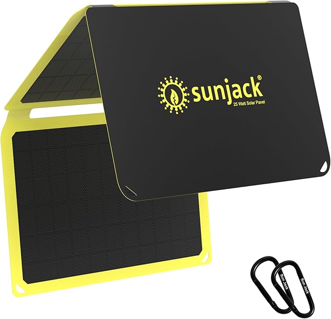 Sunjack 25w solar panel charger image