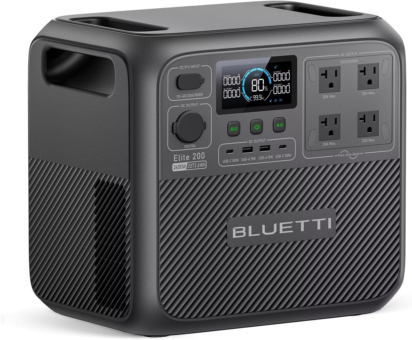 BLUETTI Elite 200 V2 battery power station image